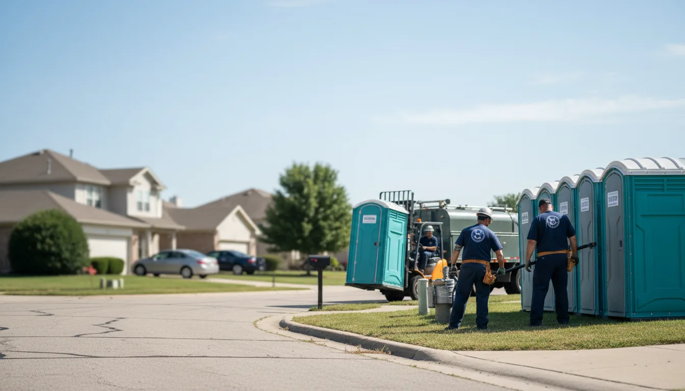 Porta Potty Rental in Robertsville, OH near me